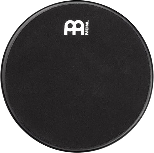 Meinl Cymbals Marshmallow Übungspad 6 Zoll (15,24cm) leises Drum Practice Pad, mittlerer Rebound, montierbar auf Becken Ständer und Stativ – Schwarz – Schlagzeug und Percussion Zubehör (MMP6BK)