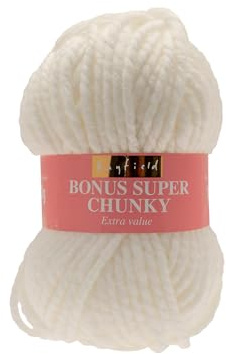 Sirdar Hayfield Bonus Super Chunky, Cream (812), 100g