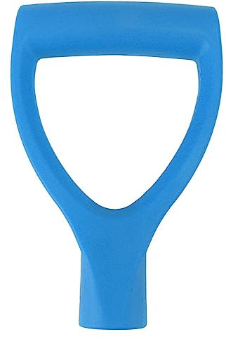 Tissting Mango de Pala de 3.2 cm/1.26in - Mango de Pala de Plástico para Jardinería y Excavación, Azul Claro, Diseño Ergonómico para Mayor Comodidad y Eficiencia