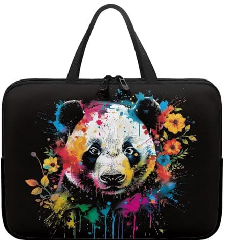 Belidome Panda – Housse rembourrée pour ordinateur portable 10