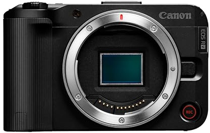 Canon EOS R50 V Mirrorless Camera (Body Only) – APS-C Digital Camera, Flip Screen 4K Video, Interchangeable Lens Camera for Vlogging, Content Creation, Streaming, Filming, Podcasts, TikTok