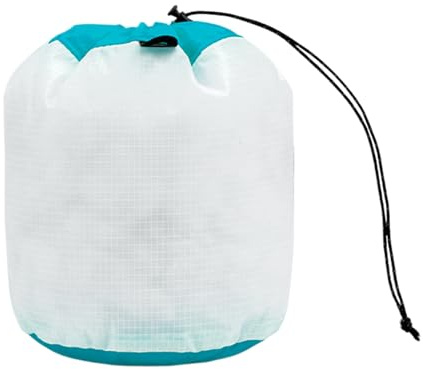 Borse con coulisse in nylon, borsa di immagazzinaggio per attrezzature da campeggio, piccole borse impermeabili per sport, palestra, viaggi, spiaggia, campeggio, vacanze, asilo, traslochi, V