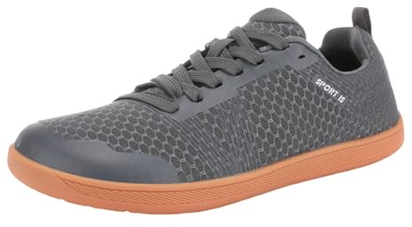 Sneakers Uomo,Coppia di Scarpe Casual da Esterno a Piedi Nudi con Testa Larga di Colore Solido Traspiranti e comode Sportive