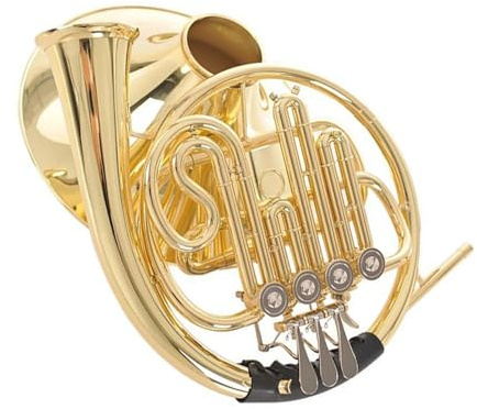 Waldhorn Anfängerinstrument B Dur Drei Klappen Waldhorn Einreihig Geteiltes Spielinstrument(Double Horn)