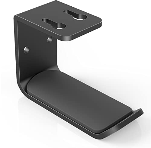 6amLifestyle Headphone Wall Mount, Under Desk Adhesive Headphones Headset Holder Hanger Hook Stand for Gaming Headsets
