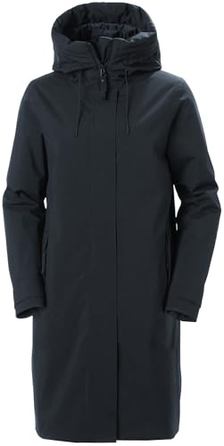 Helly Hansen Femmes W Victoria en imperméable, Bleu Marine, M