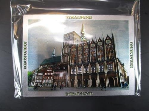 Stralsund Premium Souvenir Magnet,Deutschland Germany,Laser Optik !!