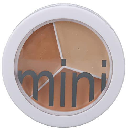 Skin Concealer, 3-farbige Professionelle Make-up-Concealer-Palette, Farbkorrigierende Make-up-Palette, Wasserdichte, Schweißfeste Augenring-Flecken-Abdeckungscreme