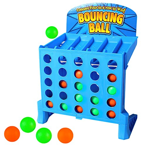 Bounce Ball, XiXiRan Bounce Off Game, Klassische Brettsp4 Gewinnt Action Bälle, Link Ball Game Bounc-e, Interactive Battle Games, Interaktive Spiele für Kinder, Erwachsene