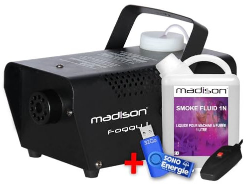 Machine a Fumee 400 W - Telecommande + 1L Liquideé +Clé USB 32G