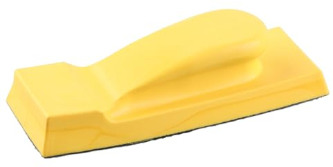Rechteckiger Handschleifblock, Weiches PU-Schaum-Schleifpad Zum Feinpolieren und Lackieren von Spachtelmasse