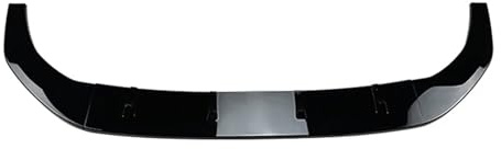 Alerón Frontal para VW para Golf 7 MK7 GTI R 2013-2016 Parachoques Delantero del Coche alerón difusor divisores Kit de carrocería Delantales Protector de Cubierta Spoiler Delantero(Glossy Black)
