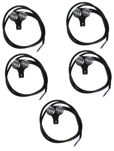 OUNONA 5stücke Motorcycle Handlebar Mit Schalter Für Scheinwerfer Und Nebelscheinwerfer Für Verschiedene Motorradmodelle Installieren Und Vielseitig