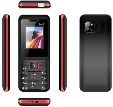 OZMDXKJ Unlocked Flip Cell Phone, Old Person Mobile Phone Seniors/Kids Big Speaker & Big Button 1800Mah Battery/Flashlight Dual SIM Dual Standby with Camera+Recordable Easy to Use,Red