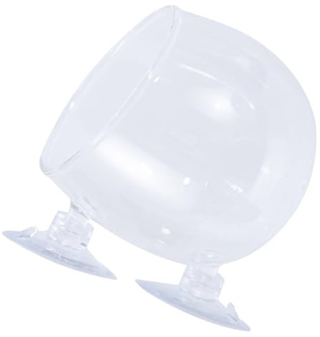Dekorativer Glas-Pflanzbecher für Aquarien für kleine Pflanzenzucht, Aquarien, Landschaftsbau, Zubehör, Pflanzenhalter