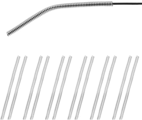PATIKIL 12 Stück Brillen Bügel Ersatz Brillen Endstücke Brillenhalter Klar | Silikon, Anti-Rutsch, Für Universelle Dünne Metall Brillen Sonnenbrillen Bügel