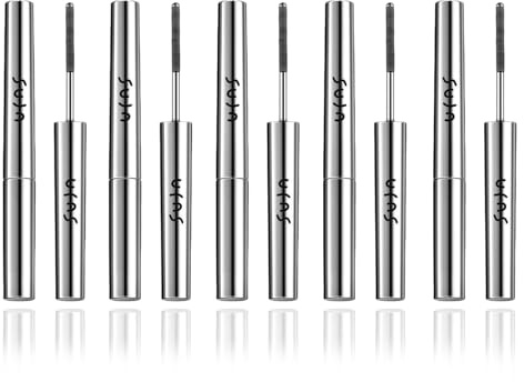 5 Stück Iron Eye Mascara,Eiserne Mascara,Wimperntusche Schwarz
