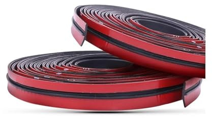 Protection Portiere Voiture Bandes D'étanchéité En Caoutchouc Pour Voiture Autocollant Protection Automobile Bord Fenêtre Pare-brise Bande Pour Toit Isolation Phonique Joint Coffre(19mmx2m)