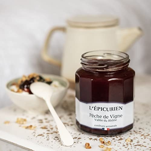 L'EPICURIEN Confiture peche de vigne 330g