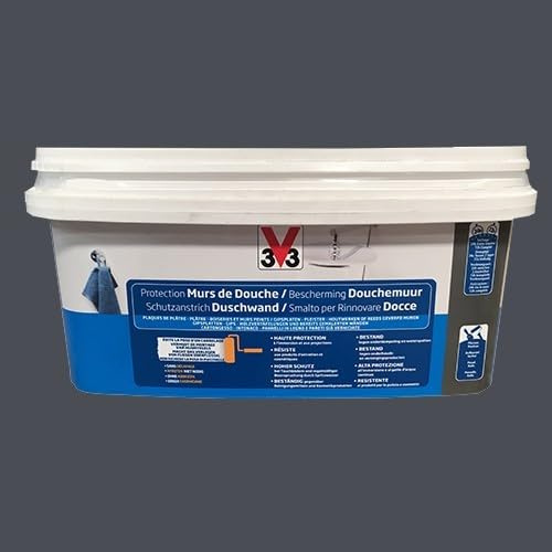 V33 Protection Murs de Douche Ardoise 2 L
