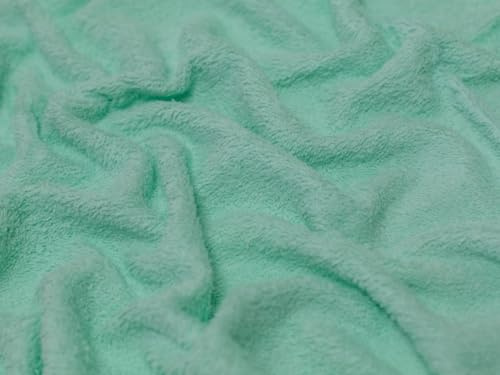 Minerva Crafts - Tela de algodón para toallas, color verde menta