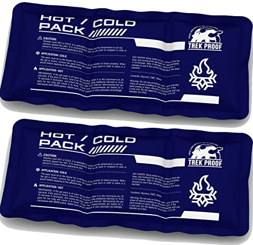 Flexible Ice Pack for Pain Relief - Reusable Gel Pack for Knee, Shoulder, Ankle, Back, and More - Bendable for Customized Comfort