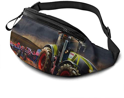 600 Gürteltasche Cooler Traktor Lauftasche Mit Reißverschluss Bauchtasche Stylisch Taillentasche Für Fahrrad Hundetraining Reisen