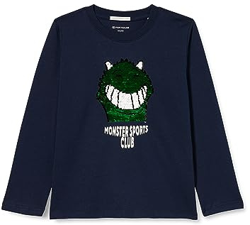 TOM TAILOR pojkar långärmad tröja, 10668-sky Captain Blue, 104/110 cm
