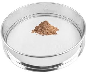 TYLAOXIAO Setaccio di Prova, setaccio per Farina, seive a Maglia fine,Colino in Acciaio Inox,Setacci Micron Rotondo, per Cottura in Cucina, casa Diametro 50 cm
