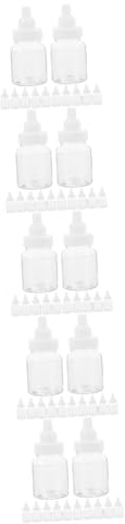 LIFKOME 5 Series Caja De Dulces Y Cajas Favores De Fiesta Contenedor De Dulces Botella De Leche Contenedor De Pequeñas Biberones Botella De De Boda Páginas 20 Piezas X 5