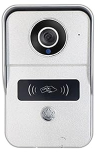 SMTYXS 2MP 1080P Videocitofono Da 10 Pollici Touch Screen Wireless Wifi Campanello Cablato For Controllo Accessi Piatto Villa(Only doorbell)