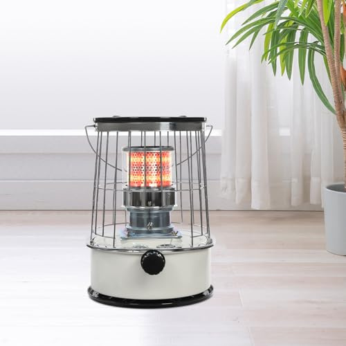 meiliwmlo Portable Kerosene Heater Freestanding Kerosene Space Heater Heating Stove With Carrying Handle 6L Fuel Tank For Both Outdoor Adventures Emergency Heating And Cooking Or Boiling Water