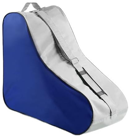 Schlittschuhtasche – verstellbarer Schultergurt, große Tragetasche, Oxford-Stoff, Skatetaschen für Mädchen mit Reißverschluss, für Kinder, Schuhe, Cheer, Damen und Herren