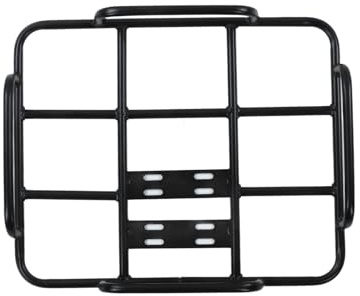 Aramox Scaffale per Scatole per Consegna Cibo, Robusto Tubo in Acciaio, Staffa per Carichi Pesanti con capacità di 80 Kg per Motociclette e Biciclette Elettriche (#3)