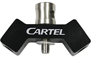 CARTEL K-1 V-Bar, Verbindungsstück für Stabilisator, 35° Winkel | 5/16 Zoll Gewinde, kompatibel mit Recurve- & Compoundbögen