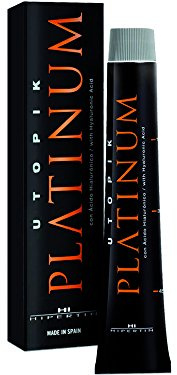 Hipertin - Tinte coloración capilar permanente Utopik Platinum 6.5 Rubio Oscuro Caoba, 60ml
