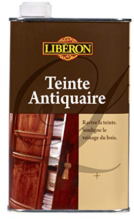 Libéron Teinte antiquaire pour meubles et objets, Acajou, 0,5L
