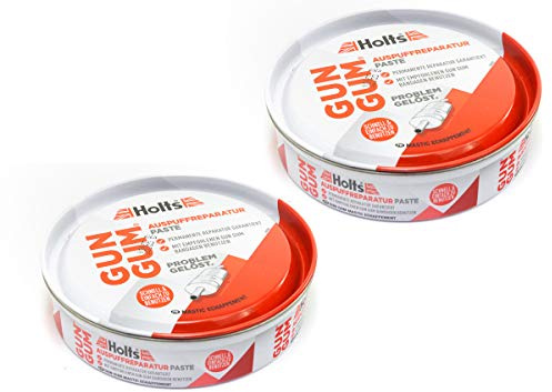 Holts Gun gummi avgasrör tätningsplåt massa 2 stycken à 200 g
