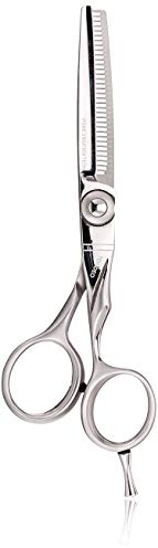 Tondeo Premium-Line Pure Inspiration Offset 34 Tulpenzähne, Texturierschere, 14 cm, silber, 0,09198 kg
