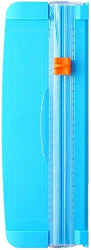 YyDDs Cortadores de Papel y recortadores Cortador de Papel, Cuchillo de Corte de Papel Manual portátil, artefacto de Cuchillo de Papel Escolar para Fotos A4, máquina de Corte de Etiquetas de Marca