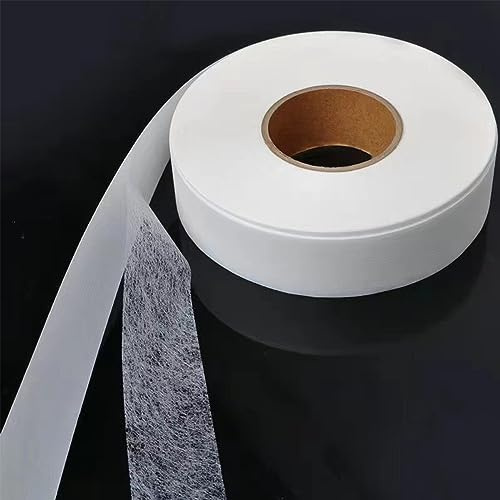 64M Cinta Termoadhesiva para Dobladillos,Cinta de Tela Termoadhesiva,Cinta Termoadhesiva Ropa,para Orillas,Pantalones,Vaqueros,Parches y Uniformes(Ancho 20 mm)