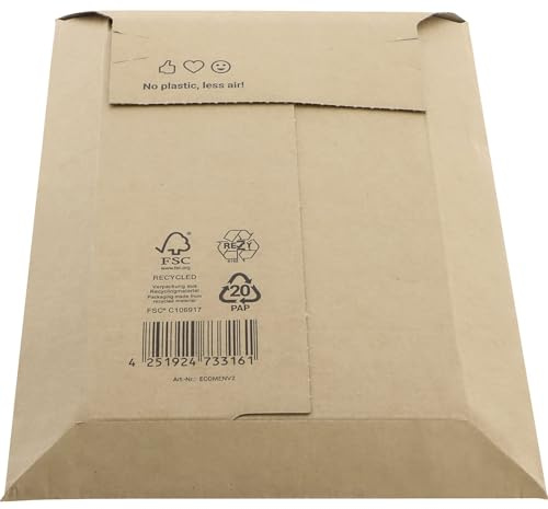 ratioform flow | Versandtasche E-Commerce | höhenvariabel | Innenmaße 320 x 236 x 0-70 mm | VE 30 Stk