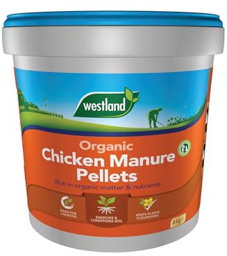 Westland Organic Chicken Manure Pellets Bucket 8kg