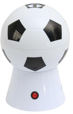 luckxuan Palomitero Mini Máquina de Palomitas de fútbol de Aire Caliente, máquina de Palomitas de maíz automática for el hogar, Máquina de Palomitas Profesional Maquina Palomitas