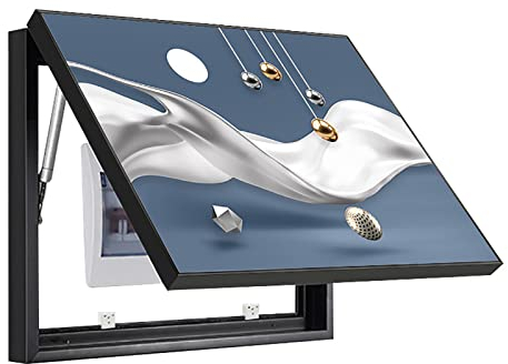 ThAyLa Dekorative Zähler Box Malerei, Schalttafel Verstecken Farben, Elektrische Zähler Box Dekorative Gemälde, Kreative Verstecken Verteilung Schutzbox Malerei f