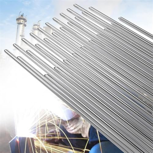 Welding Rods Copper Aluminum Flux Cored Wire Welding Rod Low Temperature for Radiators Motors Household Appliances (Color : 30PCS, Size : 500mmx2.0mm)