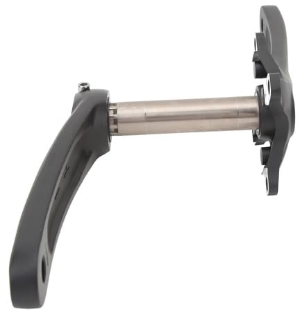 HELEVIA Fahrrad-Kurbelarm-Set, Präzise Aluminiumlegierung, Leichtes Einzelkettenblatt, Fahrrad-Kurbelarm Mountainbike