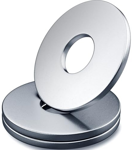 120 Stk. Unterlegscheiben Edelstahl M6, HOLMOL M6 x 18mm Karosseriescheiben | 304 Unterlegscheiben Edelstahl, Beilagscheiben 6mm für Schrauben, Flach Unterlegscheiben für Schrauben und Bolzen