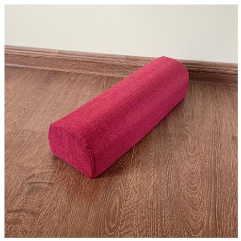 SPeesy Halbmond-Memory-Schaumstoff-Kissen, Vielseitige Halbmond-Kissenrolle, mit Abnehmbarem/waschbarem Bezug, effektive Unterstützung for Nacken/Beine/Taille(13,60x15x12cm/24x6x4.7in)