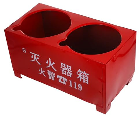 ANDRESLAD Fire Extinguisher Rack Fire Extinguisher Stand 2-4kg Iron Storage Holder for Home and Office Floor Bracket